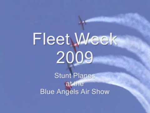 FLEET WEEK 2009 Stunt Planes at the Air Show