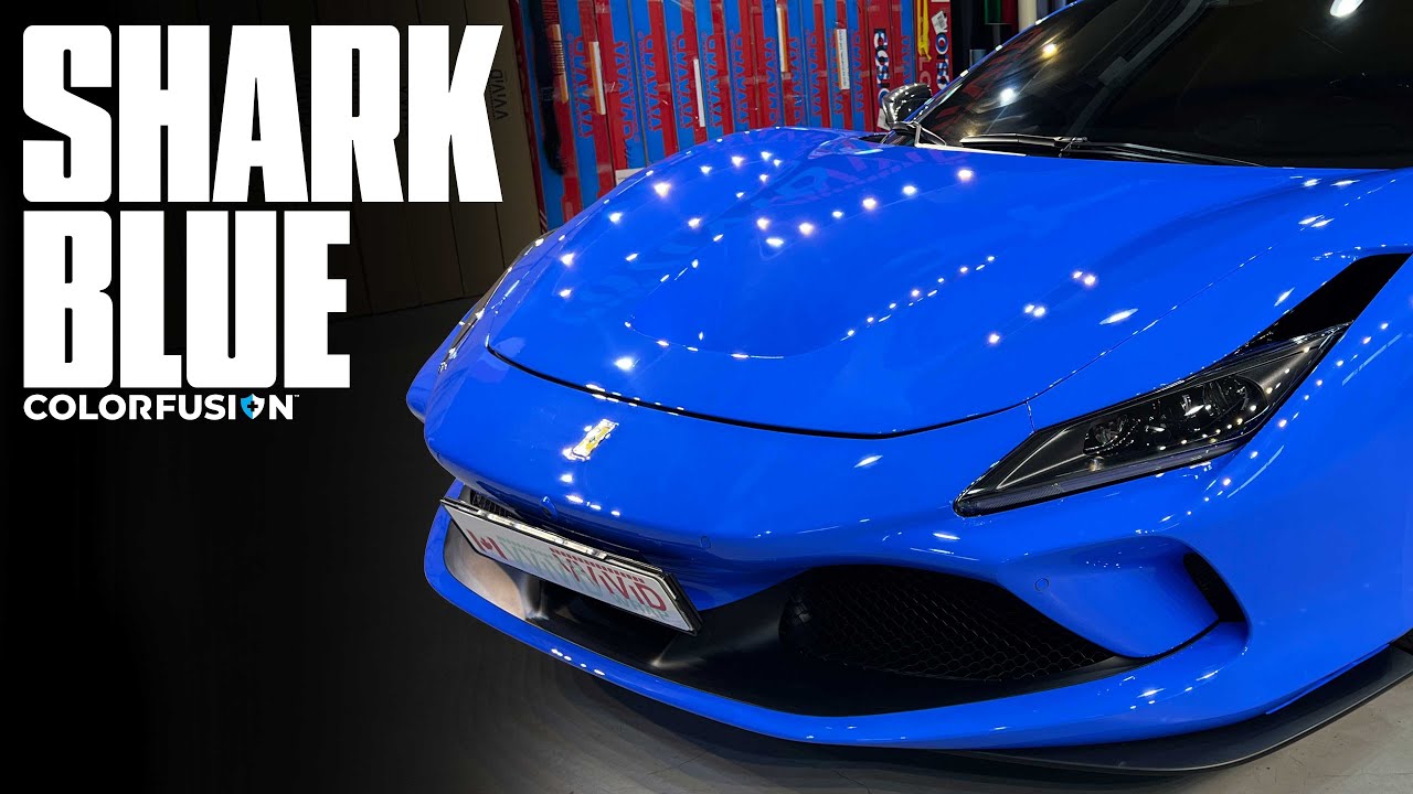 Wrapped In ColorFusion® PPF - Shark Blue
