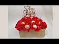 How to make DIY Chocolate bouquet at home| Easy & simple| Ferrero Rocher chocolate bouquet