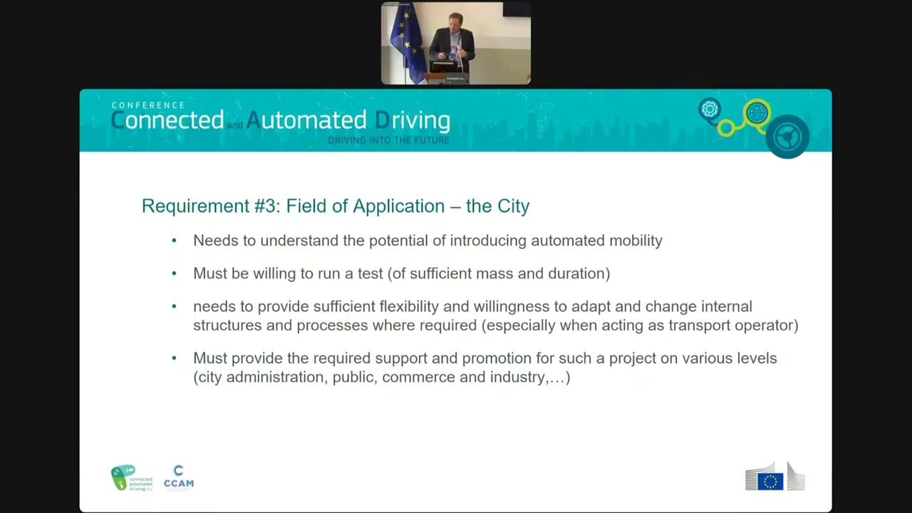EUCAD 2025 - Day 2 - Overcoming Barriers to CCAM Deployment in Cities
