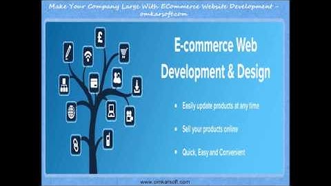 Make Your Company Large With ECommerce Website Development   omkarsoft com