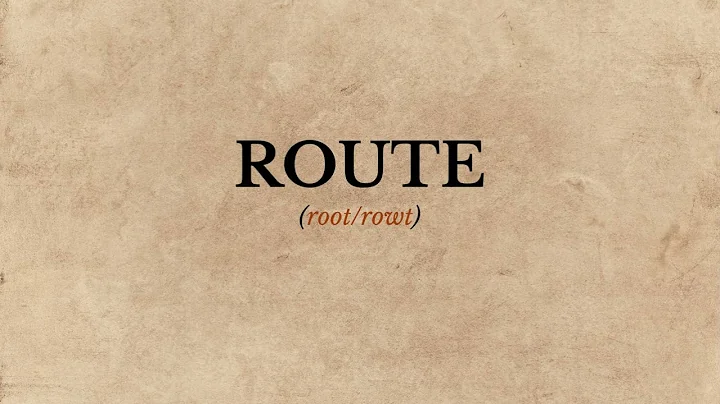 How to Pronounce Route (Correctly)