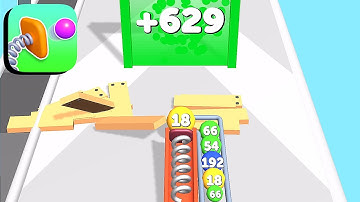 Bouncing Balls Run ​- All Levels Gameplay Android,ios (Part 45)