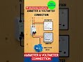 AMMETER #VOLTMETER #subscribeCONNECTION #viralshorts#tranding