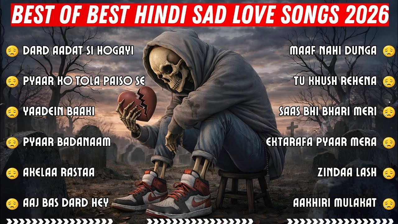 🎧 Hindi Emotional Sad Rap 2026 | Heartbreak Hip Hop & Breakup Rap Songs ...