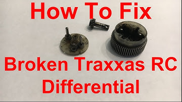 How to Replace a Broken Traxxas RC Differential