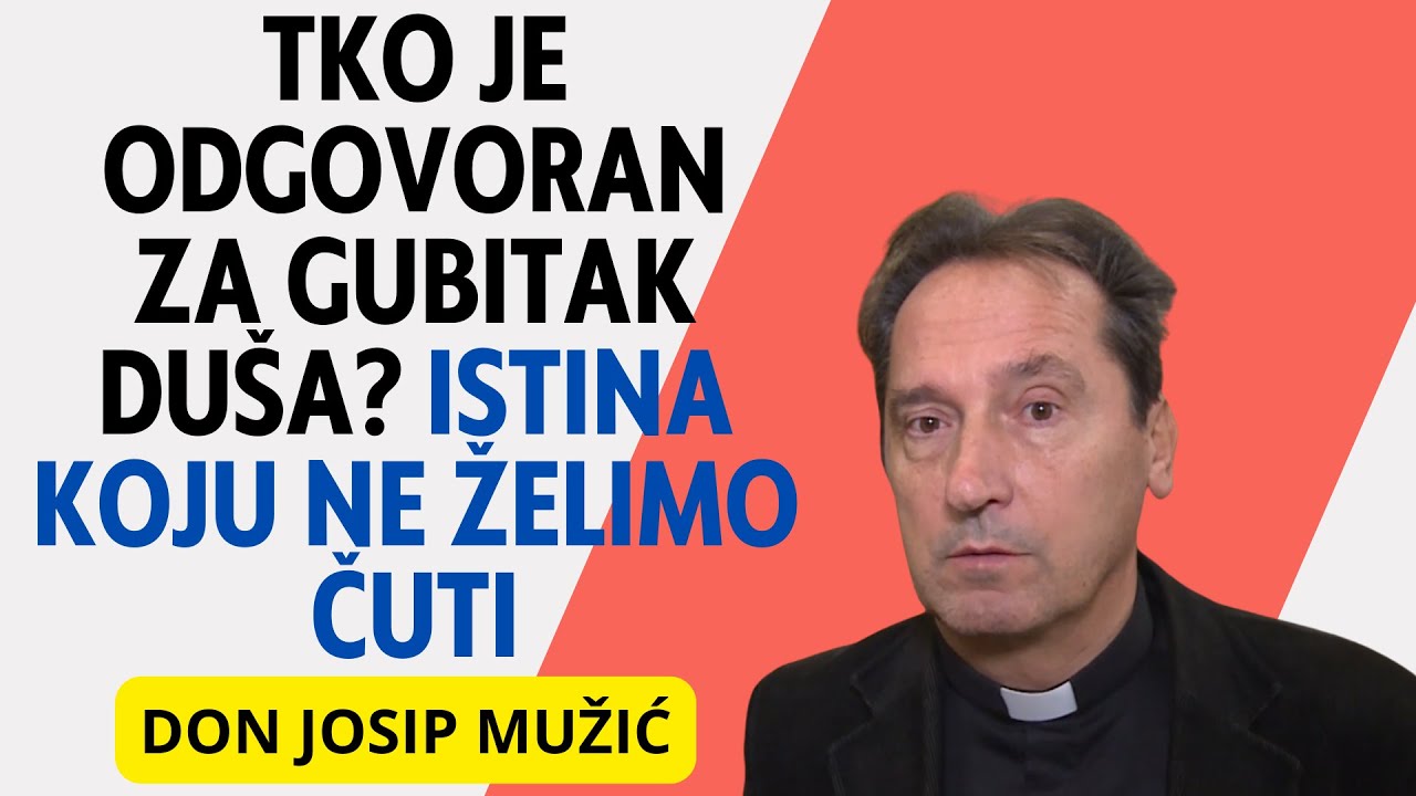 Tko će Bogu položiti račun za izgubljene duše?