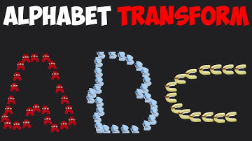 Alphabet Lore Snakes transform Alphabet Lore Plushies (A-Z)