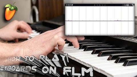 How To Play Keyboards On Fl Studio Mobile! Beginners Guide