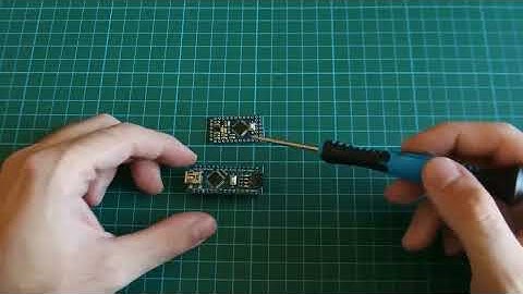 Arduino Tutorial: How to program the Arduino PRO mini