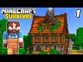 Starting my perfect minecraft world  survival lets play  episode 1