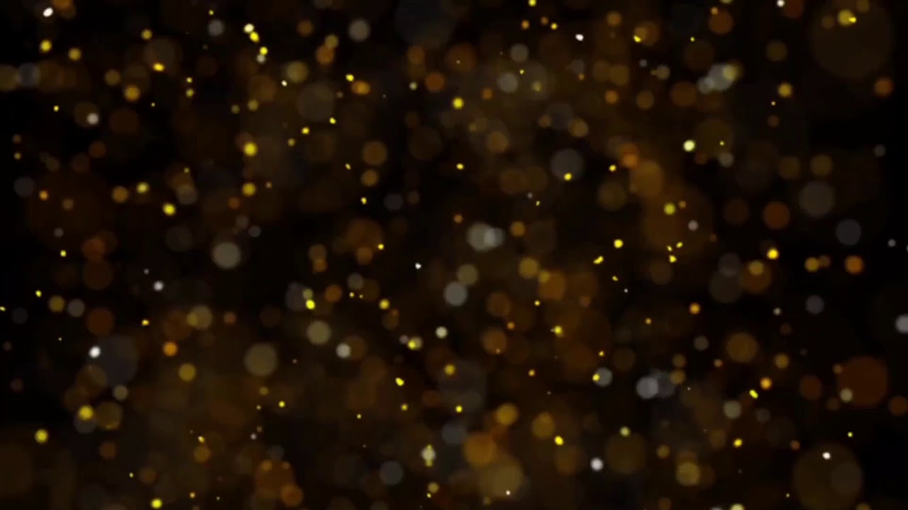 Free Free Stock Footage 78 Golden Glitter Particle Light Polka Dot Effect Layer Youtube