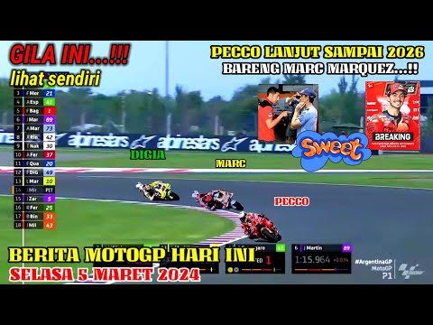 BERITA MOTOGP TERBARU HARI INI SELASA 5 MARET 2024,MOTOGP HARI INI, MARC MARQUEZ, FRANCESCO BAGNAIA