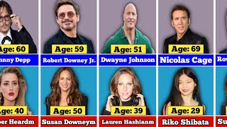 Age Comparison: Famous Actor In The World And Their Wives/Girlfriends