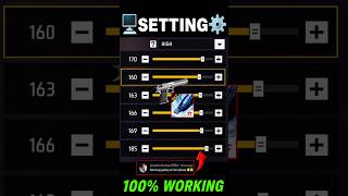 All Gun Headshot Sensitivity Setting After New Ob53 Update | Free Fire Max Auto Headshot Sensitivity