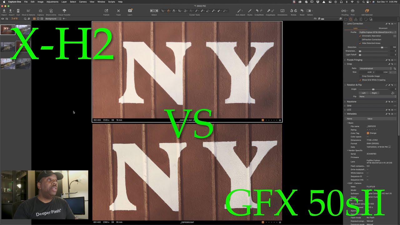 50MP Medium Format vs 40MP APS-C, who wins Fuji GFX50sII or Fuji X-H2/X