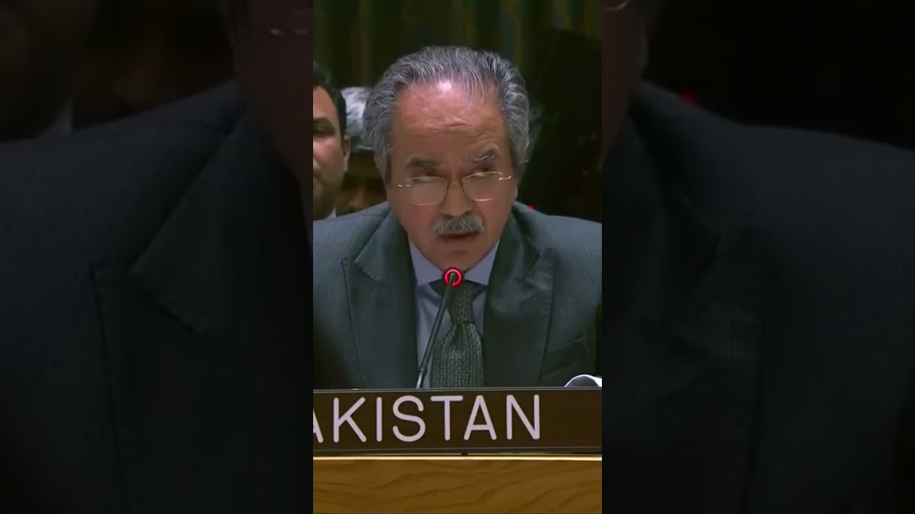 Explosive UN Clash Pakistan BLASTS Israel Fake Victim State Terrorist Speech AC1E