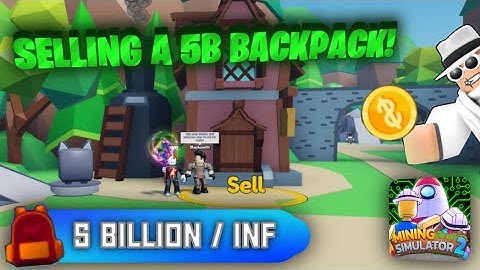 Roblox| Mining Simulator 2 selling 5B blocks