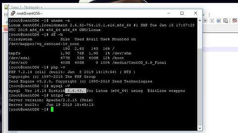 Centos 6 with PHP7.x MySQL 5.6 phpMyAdmin 4.8