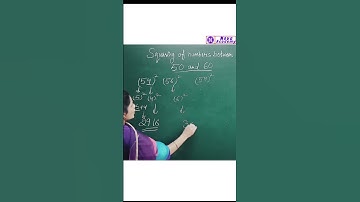 Squaring of numbers between 50 and 60 super math tricks #vedicmathsmultiplytricks #maths #mathtips