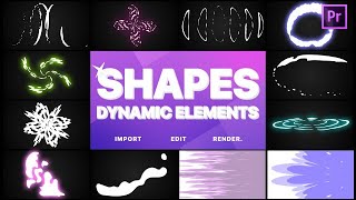 Dynamic Shapes Pack Motion Graphics Templates