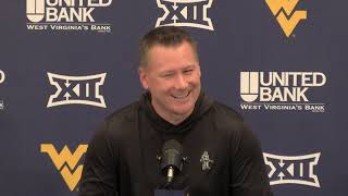 WVU Football Travis Trickett Press Conference 4/1/25