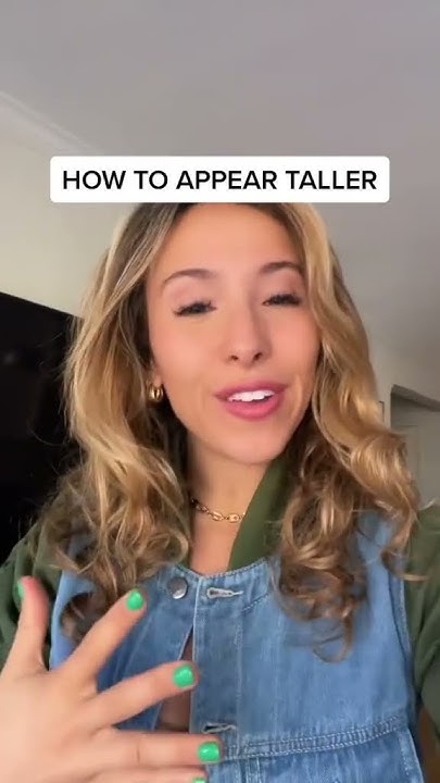 how-to-appear-taller-youtube