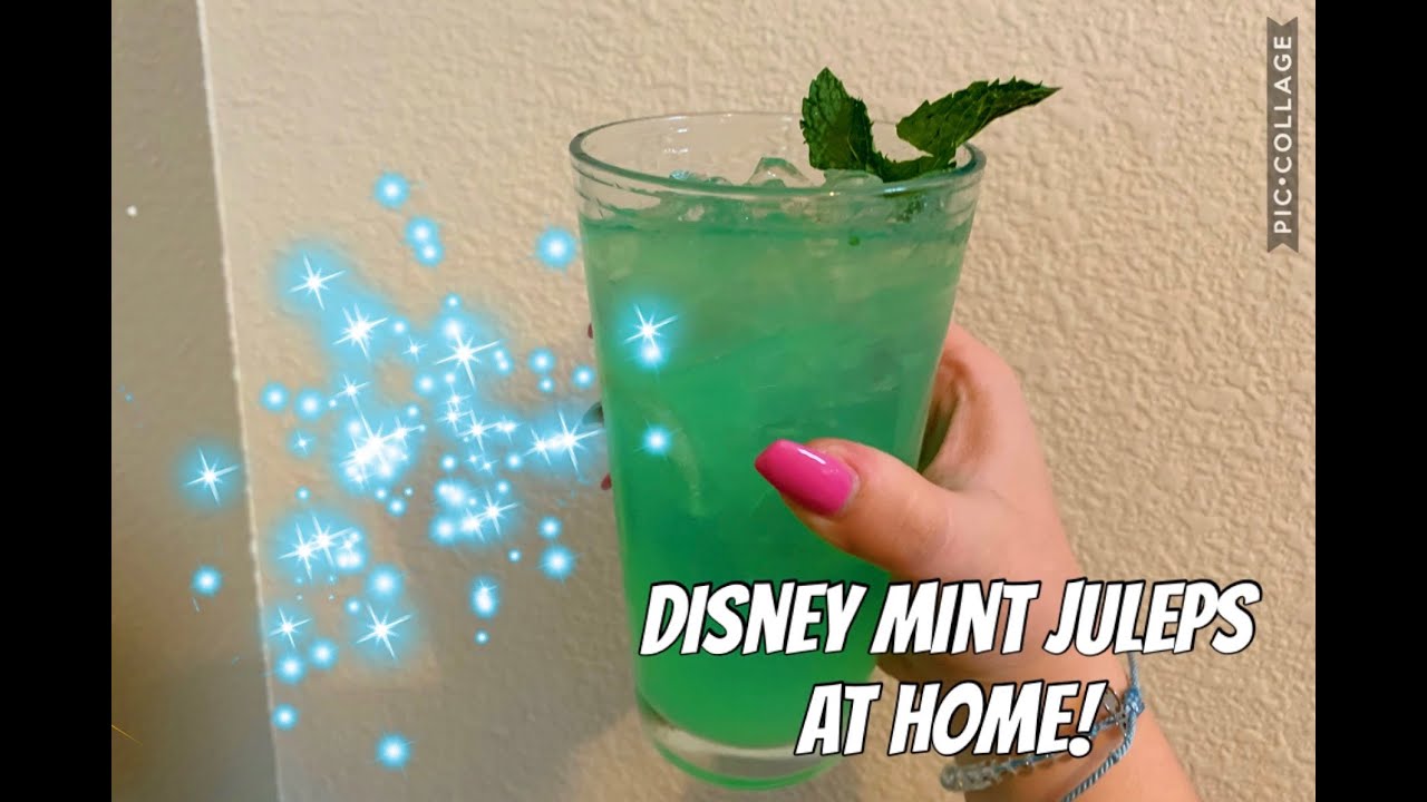 How to Make Disney's Mint Juleps AT HOME! YouTube