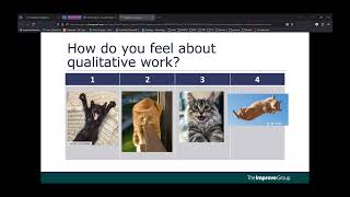 Evaluation Workshop 2: Qualitative Data