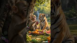 Monkey cartoon video | animals cartoon video | #shorts #trending #viral #ai #animals #cartoon