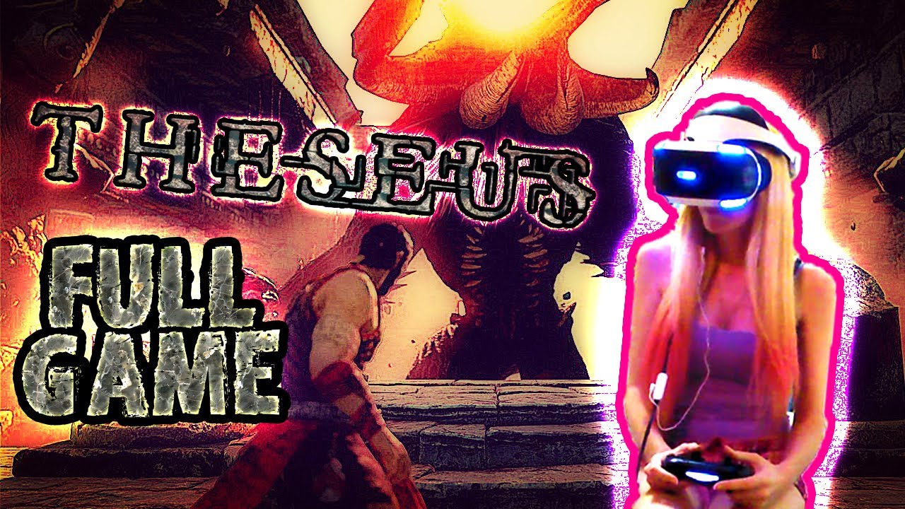 Theseus VR (PS4 PSVR) Full Game Walkthrough w/ commentary