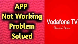 How to Fix Vodafone TV App Not Working Problem Solved screenshot 1