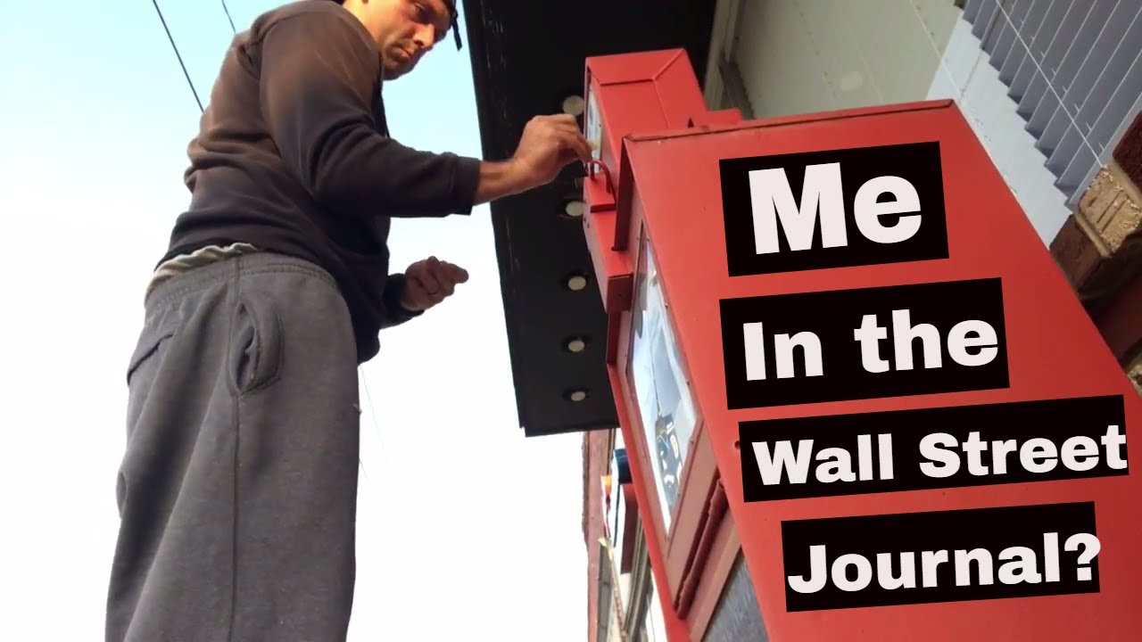 Me in the Wall Street Journal?? YouTube