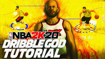 DRIBBLE GOD TUTORIAL W/ HANDCAM ON NBA 2K20 | EASIEST TUTORIAL TO BECOME A GOAT ON NBA 2K20
