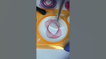 USA Trending: Relaxing Spirograph Patterns for Stress Relief 🌀✨ #Shorts