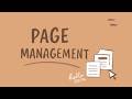 Noteful Digital Planning Course: Page Management