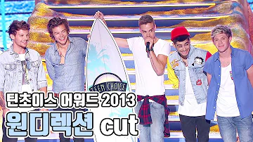 One Direction at the Teen Choice Awards 2013 & performing "Best Song Ever"