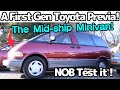 NOB Taniguchi Test Drive First Gen Toyota Previa / Estima ! IS Mid-Ship Minivan still Fresh ?