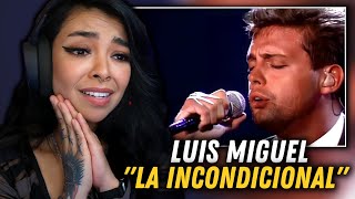 INCREDIBLE VOICE!!! | Luis Miguel  'La Incondicional' El Concierto | FIRST TIME REACTION