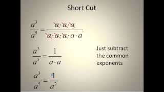 Dividing Monomials (Simplifying Math)
