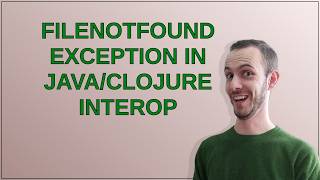 FileNotFound exception in Java/Clojure interop