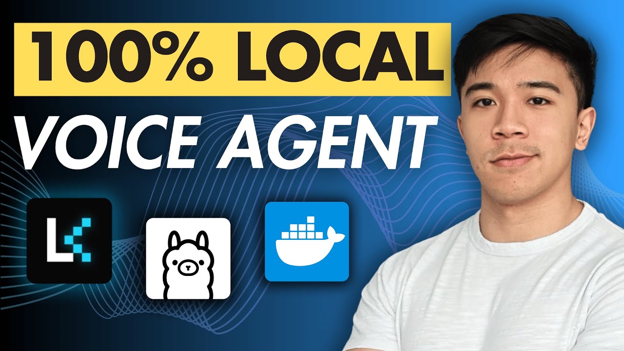 Local AI voice agent setup with LiveKit and Docker