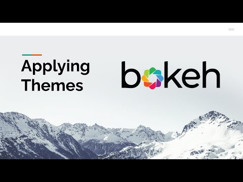 Bokeh: Applying Themes