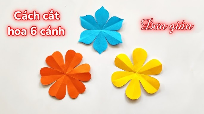 Cách cắt hoa 5 cánh thật đơn giản - How to cut flowers with 5 petals - YouTube Cách Cắt Hoa 5 Cánh Thật Đơn Giản - How To Cut Flowers With 5 Petals - Youtube