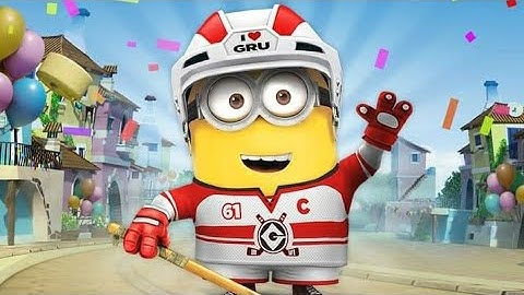 Minion Rush Unlocking Hockey Player Minion 🏒