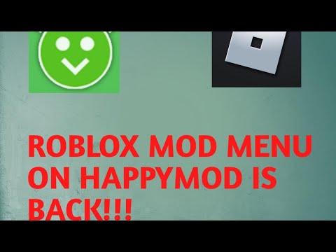 Roblox Mod Menu Is Back Happymod Youtube - roblox happymod