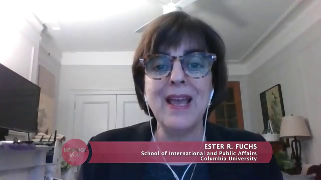 Ester Fuchs: Mayor David Dinkins and Parallel Problems | Eldridge & Co. – Keeping Relevant