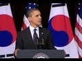 President Obama Speaks at Hankuk University