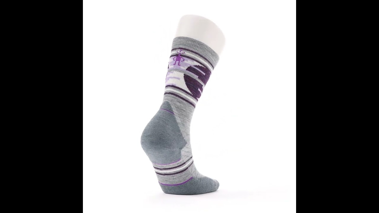 Smartwool - Trail Run Targeted Cushion Sunset Trail Crew Sock - Women's