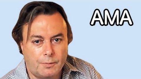 IAMA: Christopher Hitchens | reddit